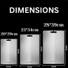 Pack x3 Planches à découper INOX