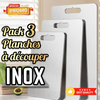 Pack x3 Planches à découper INOX